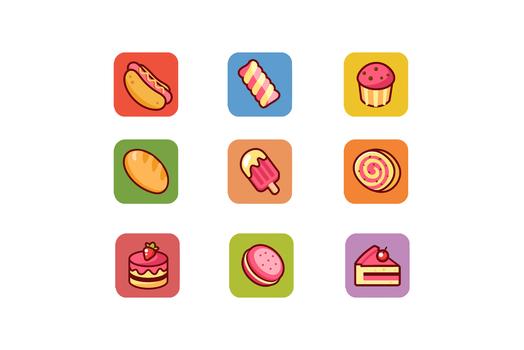 旅行餐饮食品类图标图片素材免费下载