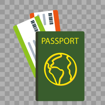 护照元素图片素材免费下载