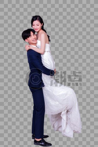 情侣婚纱男生抱女生图片素材免费下载