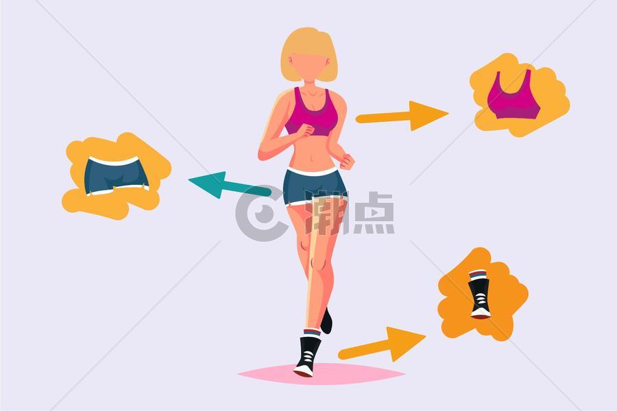跑步健身运动图片素材免费下载