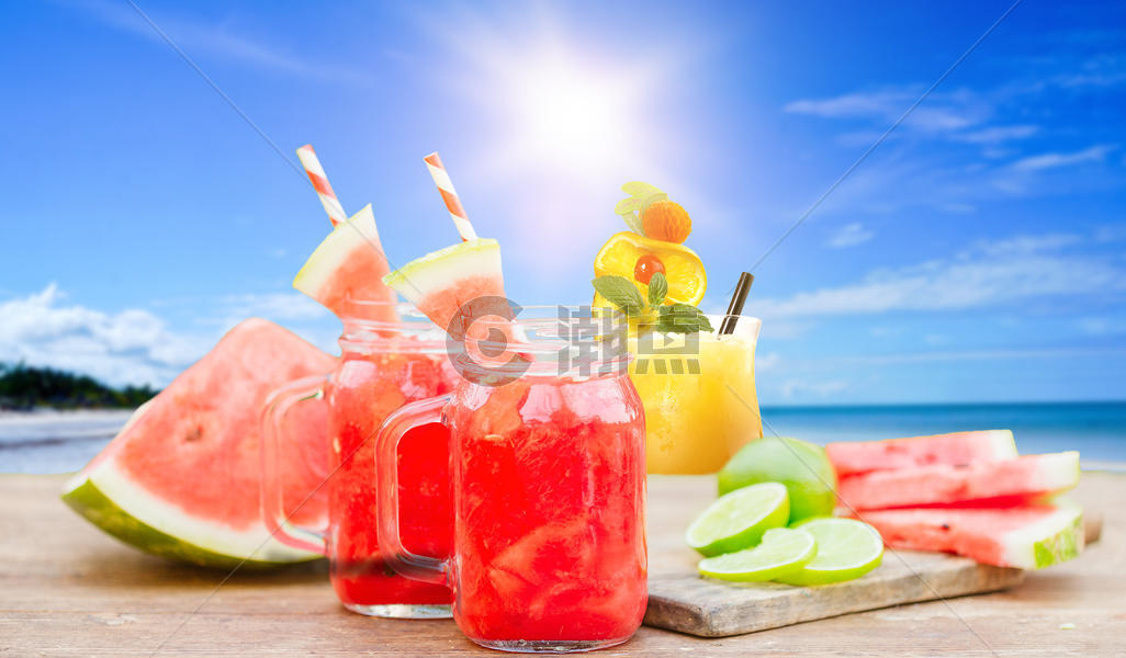 夏季冰镇饮料图片素材免费下载