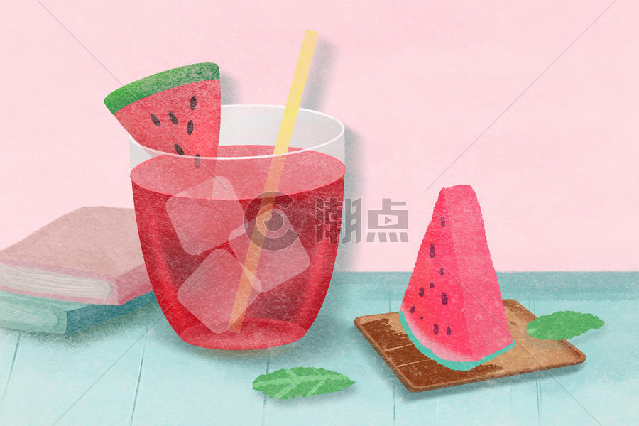 夏天水果饮料图片素材免费下载