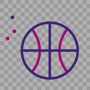 篮球线性图片素材免费下载