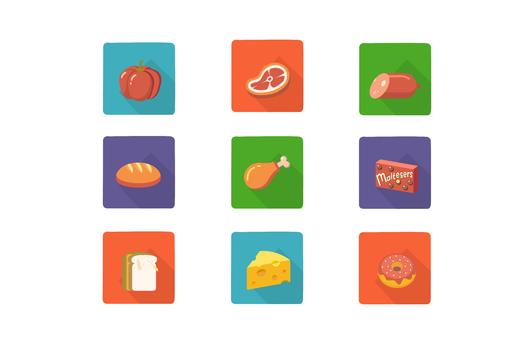 食品类图标图片素材免费下载