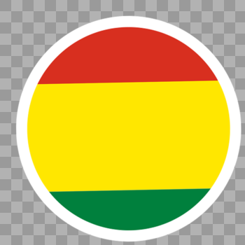 玻利维亚国旗球体图标装饰图片素材免费下载