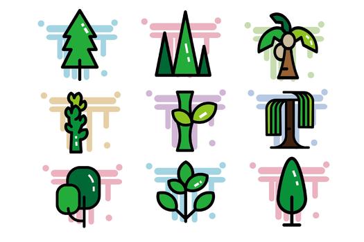 树木植被类图标图片素材免费下载