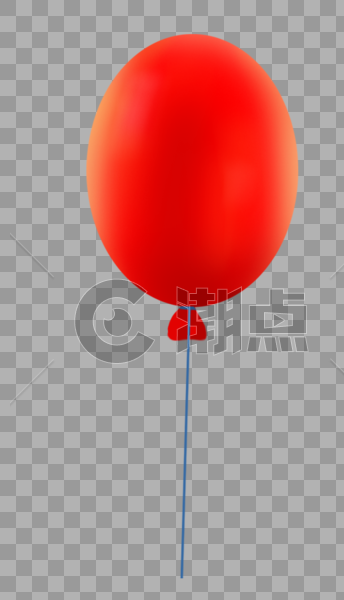 红色气球图片素材免费下载