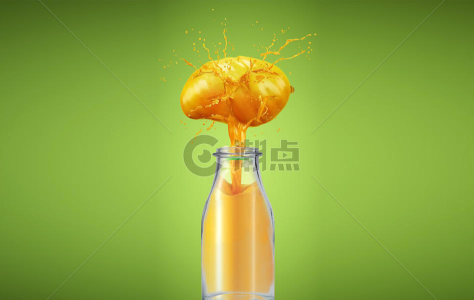 夏日芒果汁图片素材免费下载