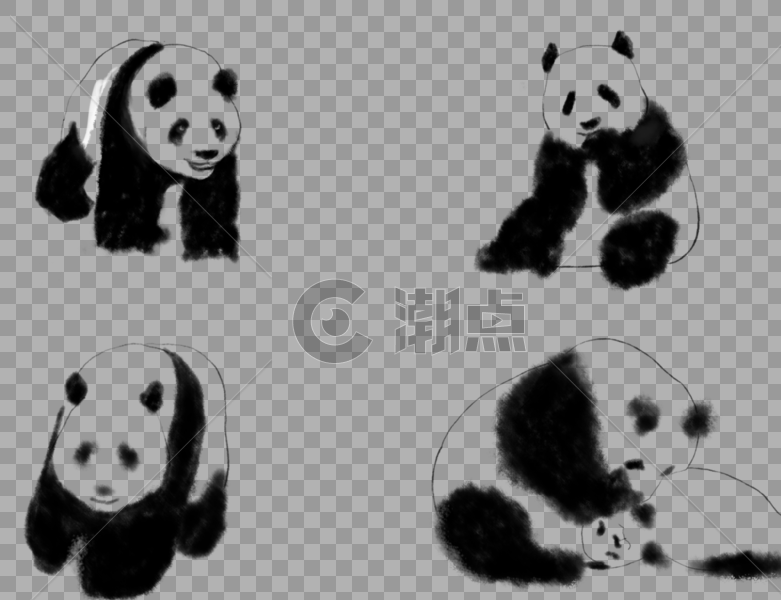 大熊猫图片素材免费下载
