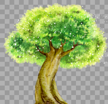 绿色大树图片素材免费下载