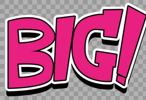BIG字体设计图片素材免费下载