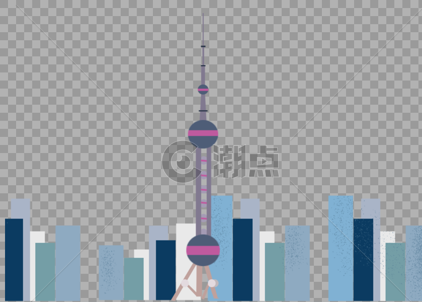 上海地标图片素材免费下载