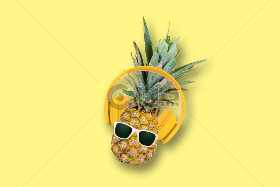 创意菠萝图片素材免费下载