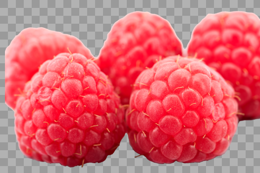 几只新鲜的树莓图片素材免费下载