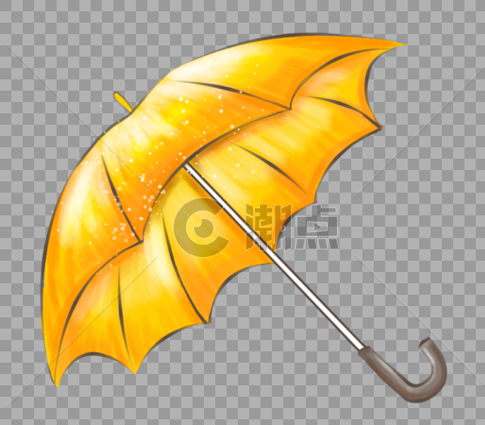 黄色雨伞图片素材免费下载