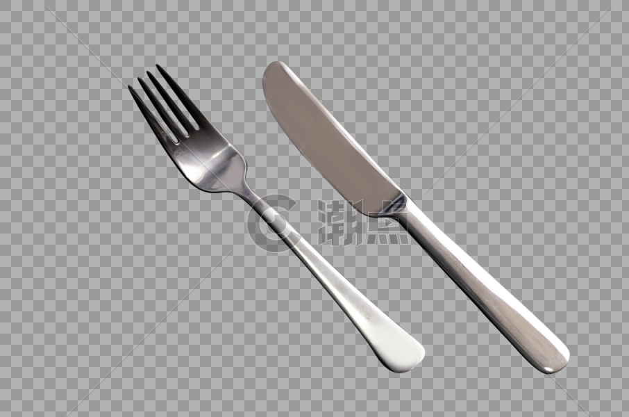 金属 餐具 刀叉餐具 刀具 叉子 西餐图片素材免费下载