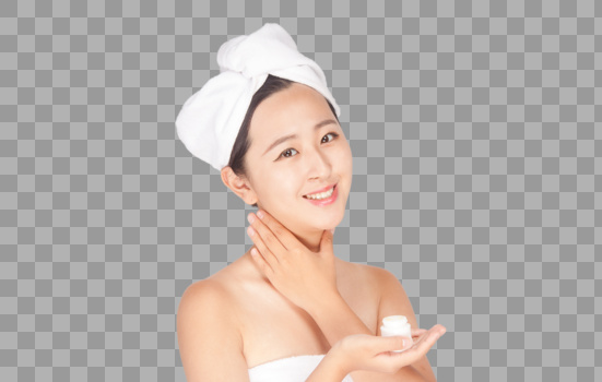 中国妇女细腻皮肤白皙漂亮柔滑性感干净女性中国人女孩商业人像佩戴首饰人物人像佩戴首饰图片图片素材免费下载