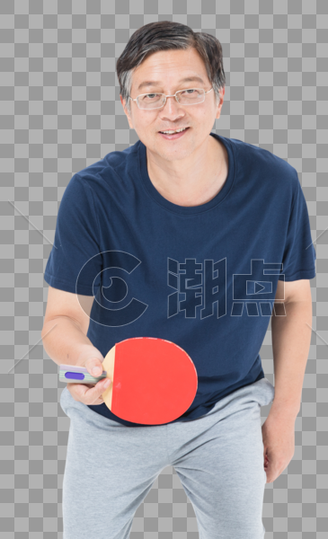 老年人运动乒乓球图片素材免费下载