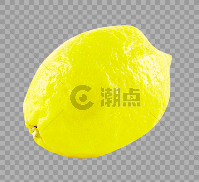 一个新鲜的柠檬图片素材免费下载