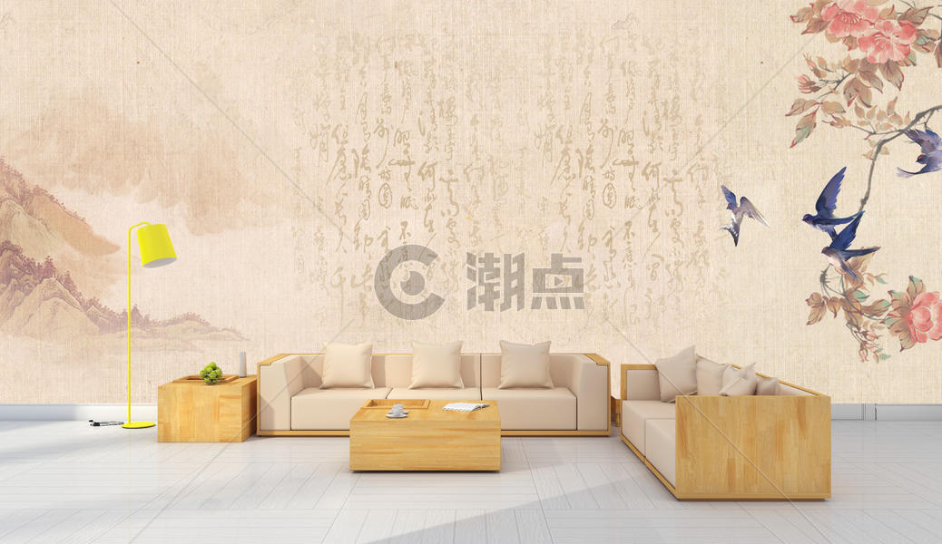 中国风电视背景墙图片素材免费下载