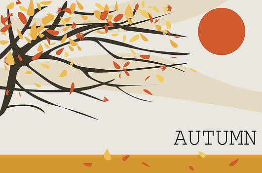 秋季风景落叶背景图片素材免费下载