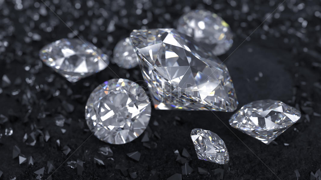 晶莹的钻石图片素材免费下载