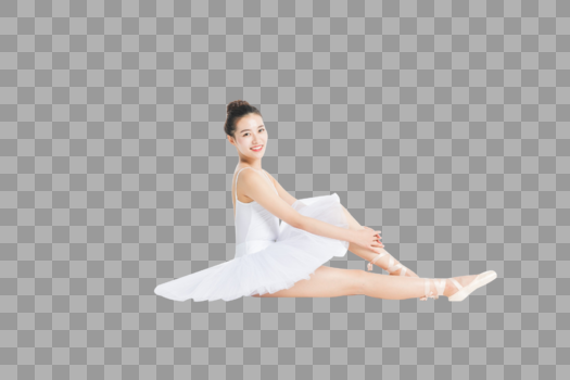 芭蕾舞美女一位图片素材免费下载