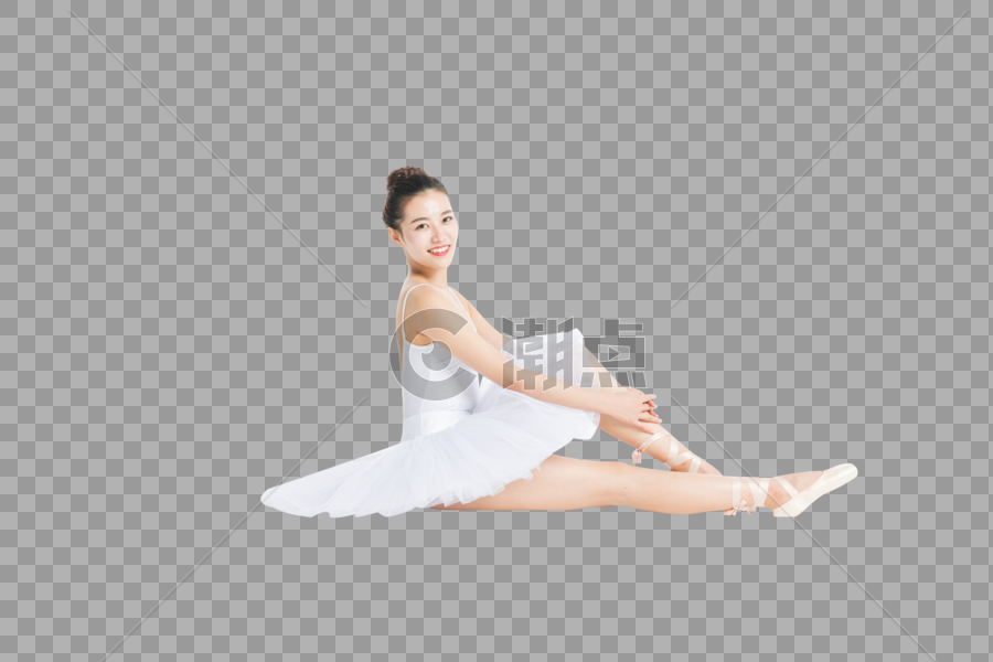 芭蕾舞美女一位图片素材免费下载