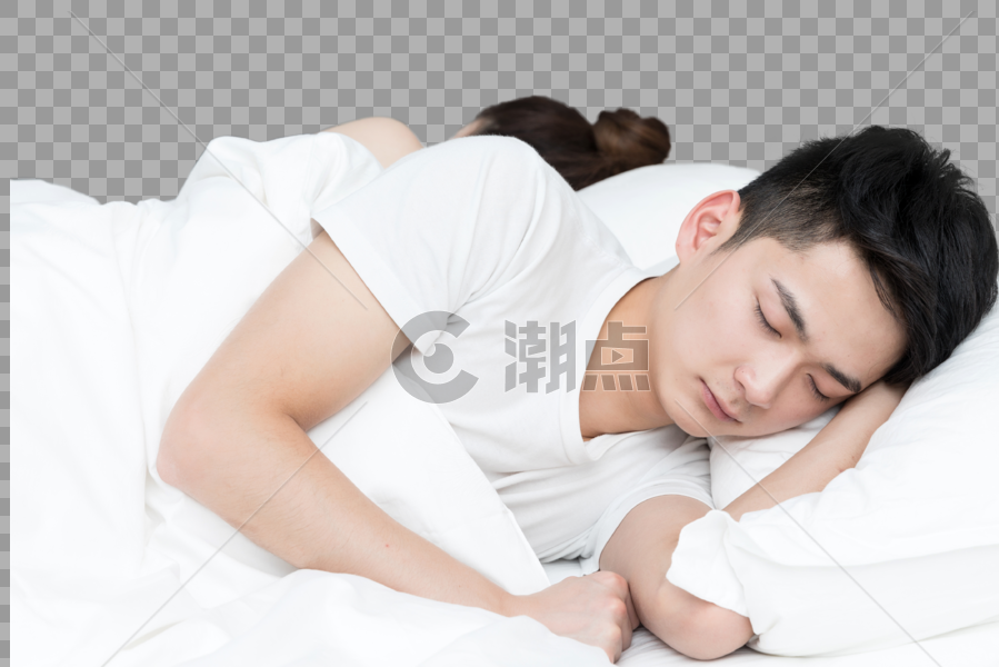 正在睡觉的男性图片素材免费下载