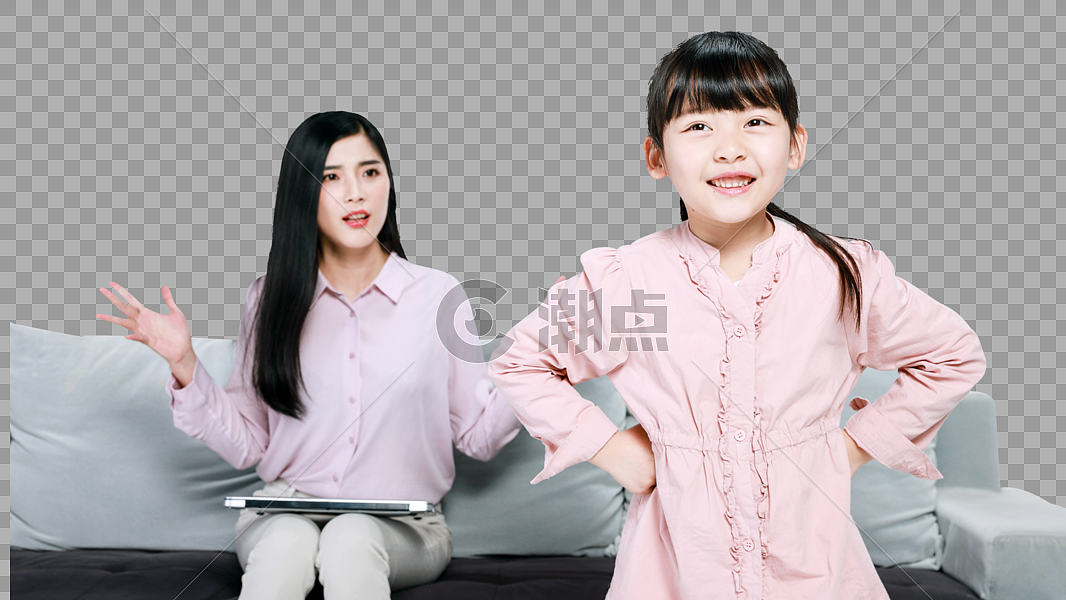 女孩不理睬母亲的指责设计元素2080*1170图片素材免费下载-编号126536-潮点视频