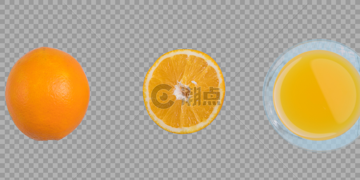 橙子、橙子汁图片素材免费下载