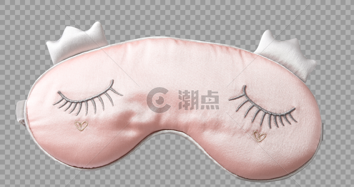 可爱的粉色眼罩图片素材免费下载