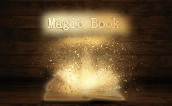 魔法书本图片素材免费下载