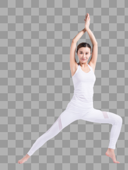 健康女人在做瑜伽图片素材免费下载
