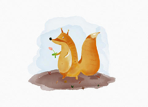 可爱的小狐狸图片素材免费下载
