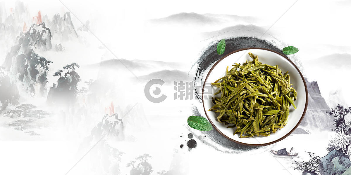 中国风茶背景图片素材免费下载