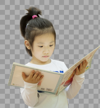 女孩在阅读看书图片素材免费下载