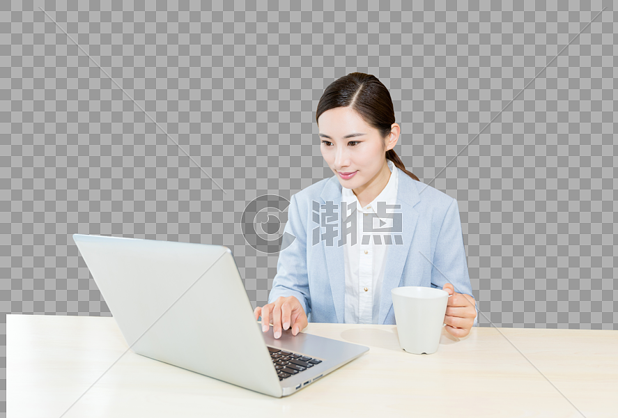 工作中的自信商务女性形象设计元素3080*2082图片素材免费下载-编号133501-潮点视频