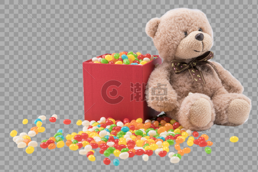 六一儿童节毛绒玩具熊图片素材免费下载
