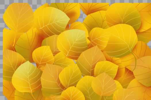 黄树叶背景图片素材免费下载