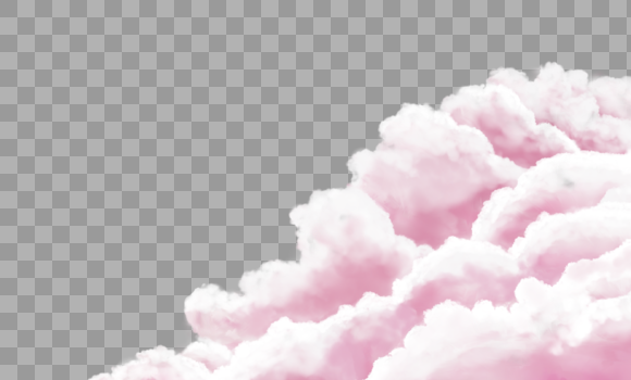 粉色云层图片素材免费下载