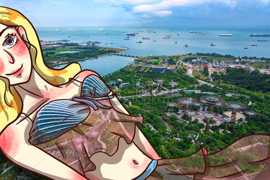 新加坡风光图片素材免费下载