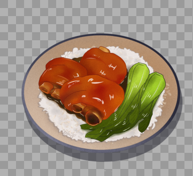 隆江猪脚饭美食图片素材免费下载