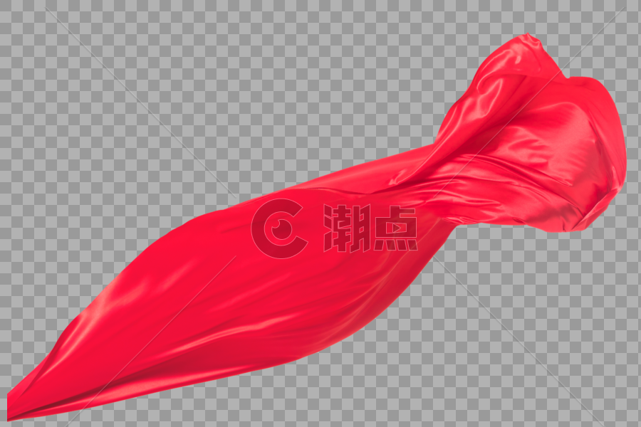 红色飘带国庆节图片素材免费下载