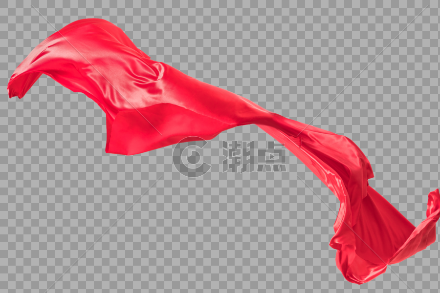 红色绸带国庆节喜庆图片素材免费下载