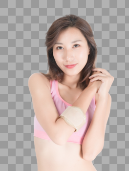 手臂护具女性图片素材免费下载