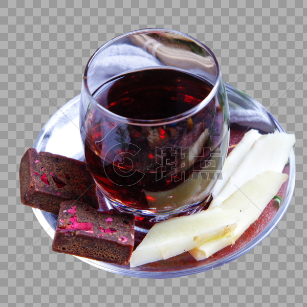 玫瑰红糖茶图片素材免费下载