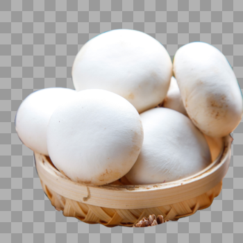新鲜小白菇图片素材免费下载