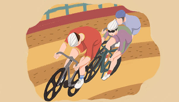 场地自行车比赛图片素材免费下载