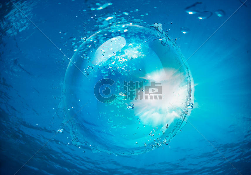水面气泡图片素材免费下载